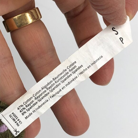 Urban Outfitters Out From Under Green/Pink Striped Ribbed Tank Cheeky Bodysuit S - Picture 5 of 15